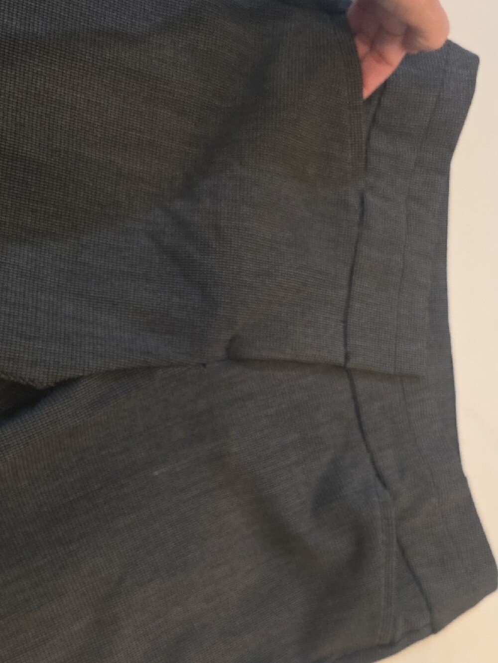 Women’s Black And White Tailored Work Pants - Picture 8 of 11